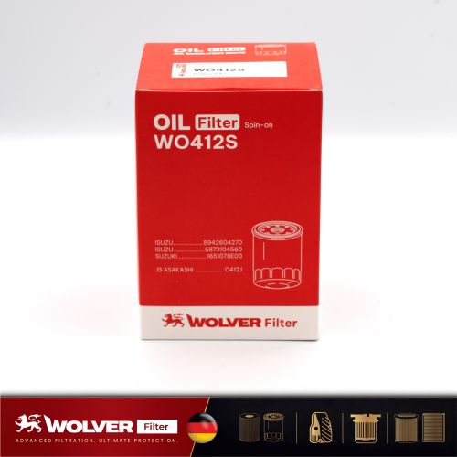 Lọc Nhớt Động Cơ: Wolver WO412S